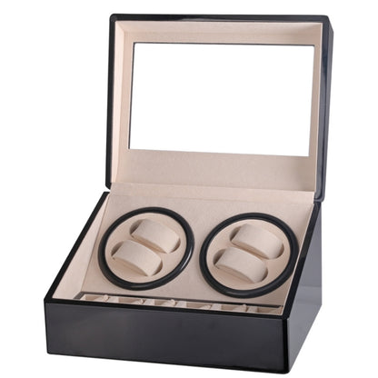 Watch Shaker 4+6 Digits กลไกนาฬิกา ไขลานอัตโนมัติ กล่องนาฬิกา Watch Shaker ,US Plug, Red Sandalwood