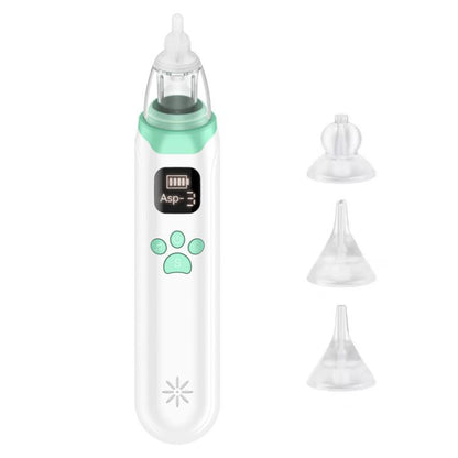 เครื่องดูดน้ำมูกไฟฟ้าสำหรับทารกพร้อมที่ล้างจมูกแบบปรับได้ 3 เกียร์, Electric Nasal Aspirator