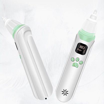 เครื่องดูดน้ำมูกไฟฟ้าสำหรับทารกพร้อมที่ล้างจมูกแบบปรับได้ 3 เกียร์, Electric Nasal Aspirator