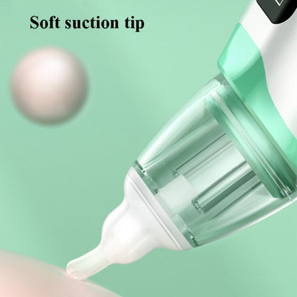 เครื่องดูดน้ำมูกไฟฟ้าสำหรับทารกพร้อมที่ล้างจมูกแบบปรับได้ 3 เกียร์, Electric Nasal Aspirator