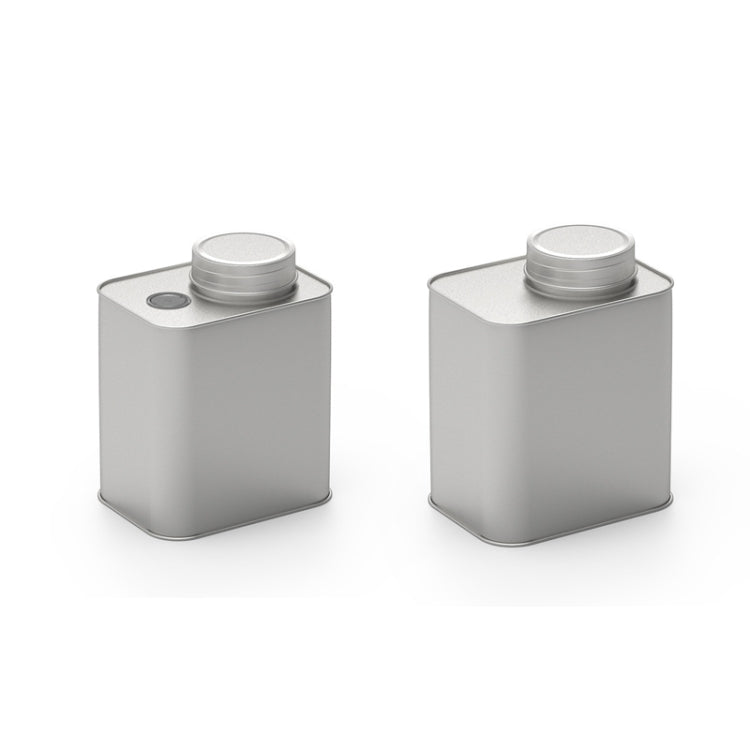 3 PCS Square Tinplate Metal Sealed Cans กระป๋องผงเมล็ดกาแฟดีบุก, ข้อมูลจำเพาะ:, With Air Valve
