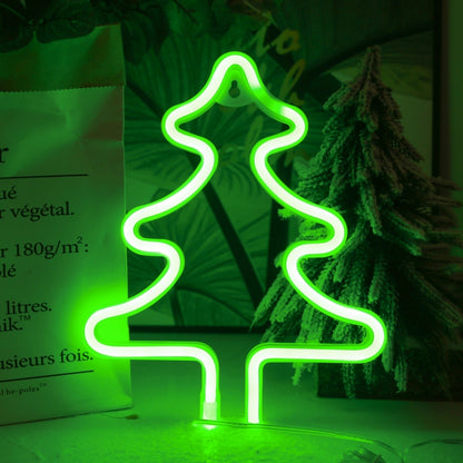 ของตกแต่งวันคริสต์มาส ไฟนีออน เครื่องประดับติดผนัง Spec:, Snowflake-Warm Light, Tree-Green Light, Tree-Colorful Light, Elk-Warm Light, Elk-Colorful Light, Bell-Warm Light