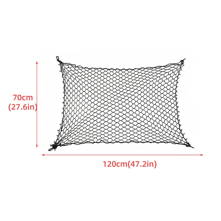 ตาข่ายกั้นสัตว์เลี้ยงในรถยนต์ เบาะหลังรถ ที่กั้นสุนัข ตาข่ายนิรภัย, Size: 120x70cm