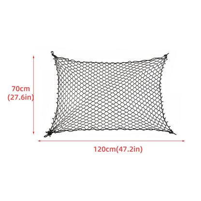 ตาข่ายกั้นสัตว์เลี้ยงในรถยนต์ เบาะหลังรถ ที่กั้นสุนัข ตาข่ายนิรภัย, Size: 120x70cm