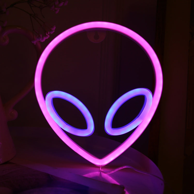 ไฟ LED ตกแต่งไฟนีออนส่วนบุคคล Modeling Light USB Battery Box Dual Purpose, Spec:, Alien, Planet