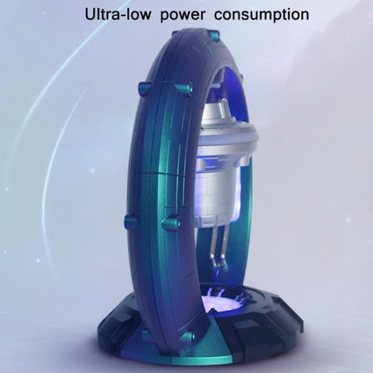 Magnetic Levitation Bluetooth Speaker Space งานฝีมือยานอวกาศ, US Plug