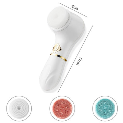 Pore Cleansing Electric Cleansing Instrument แปรงทำความสะอาดผิวหน้าซิลิโคนสิวหัวดำ