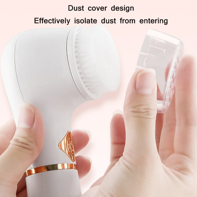Pore Cleansing Electric Cleansing Instrument แปรงทำความสะอาดผิวหน้าซิลิโคนสิวหัวดำ