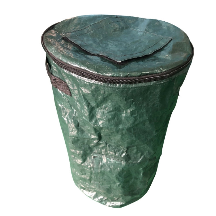 ปิดผนึกโปรไบโอติกหมักสวนพืชสวนต้นไม้ใบไม้ถุงปุ๋ยหมัก, Medium Lid With Window, Large Lid With Window