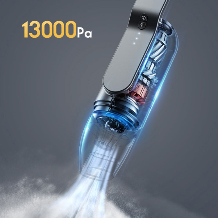 13000 Pa เครื่องดูดฝุ่นในรถยนต์ไร้สายแบบใช้มือถือขนาดเล็กมัลติฟังก์ชั่น UV เครื่องดูดฝุ่นฆ่าเชื้อ