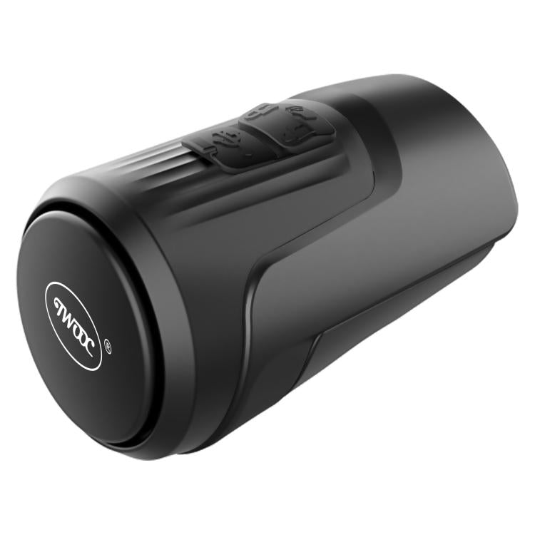 CYCLINGBOX BG-1903 สัญญาณกันขโมยจักรยานแตรไฟฟ้า 125dB กระดิ่งชาร์จ USB, CYCLINGBOX BG-1903(Black)