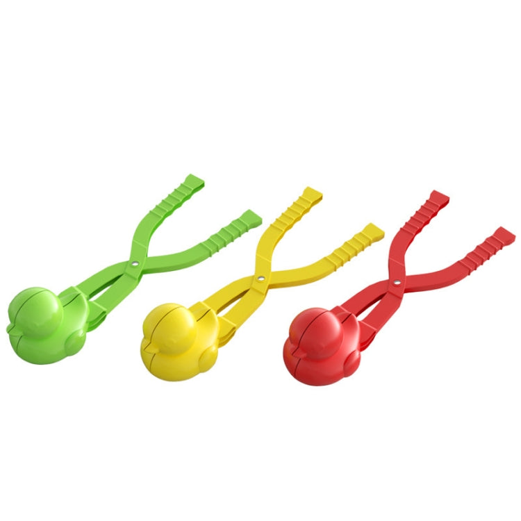 เด็กเล่นกลางแจ้งในฤดูหนาวกับ Snow Grippers Snowball Fight Tools, 3 PCS Stainless Steel Shovel, 2 PCS Double Ball Clip, 2 PCS Five Goals, 3 PCS Duck Clip, 2 PCS Snowman Clip