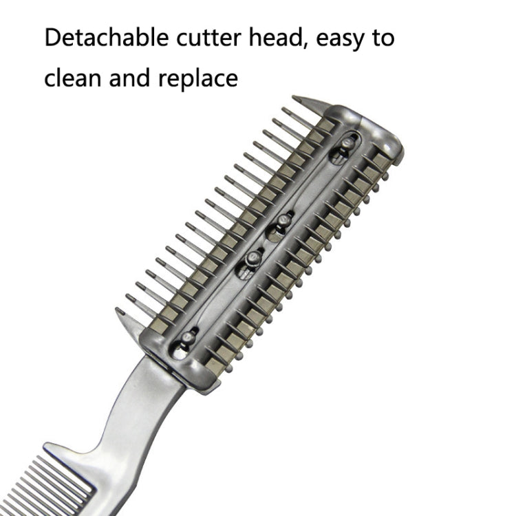 2 PCS Pet Cleaning Dead Hair มีดกำจัดขนหวีกำจัดขนนุ่ม, Hair Removal Knife