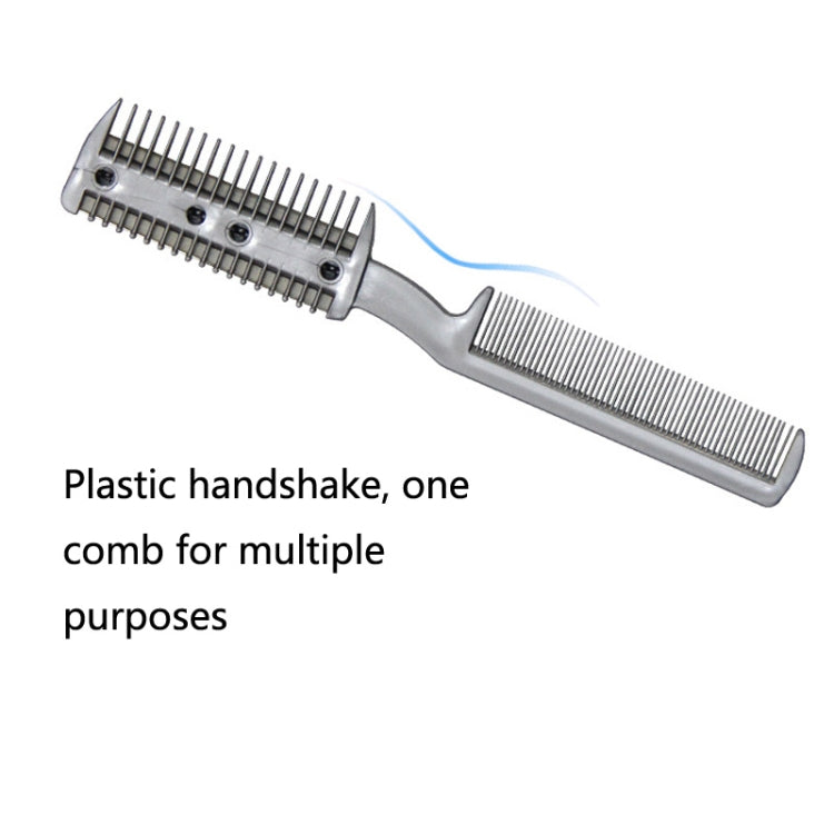 2 PCS Pet Cleaning Dead Hair มีดกำจัดขนหวีกำจัดขนนุ่ม, Hair Removal Knife