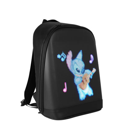LED Display Backpack หน้าจอโฆษณาอัจฉริยะ Waterproof PU Backpack, PU Backpack