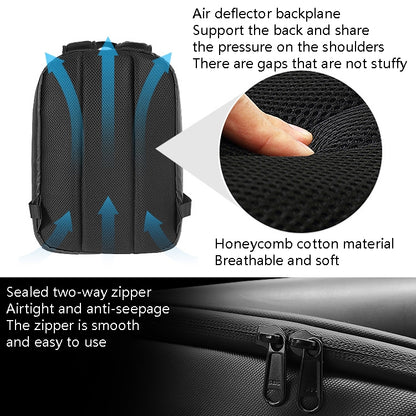 LED Display Backpack หน้าจอโฆษณาอัจฉริยะ Waterproof PU Backpack, PU Backpack