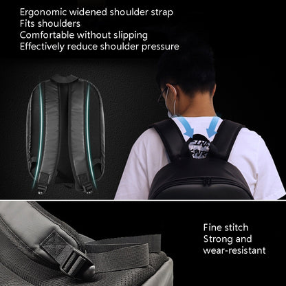 LED Display Backpack หน้าจอโฆษณาอัจฉริยะ Waterproof PU Backpack, PU Backpack