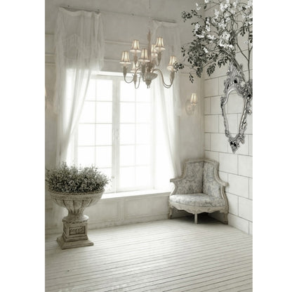 1.5m x 2.1m Window Brick Wall Photo Studio พื้นหลังการถ่ายภาพ 3D, Window Brick