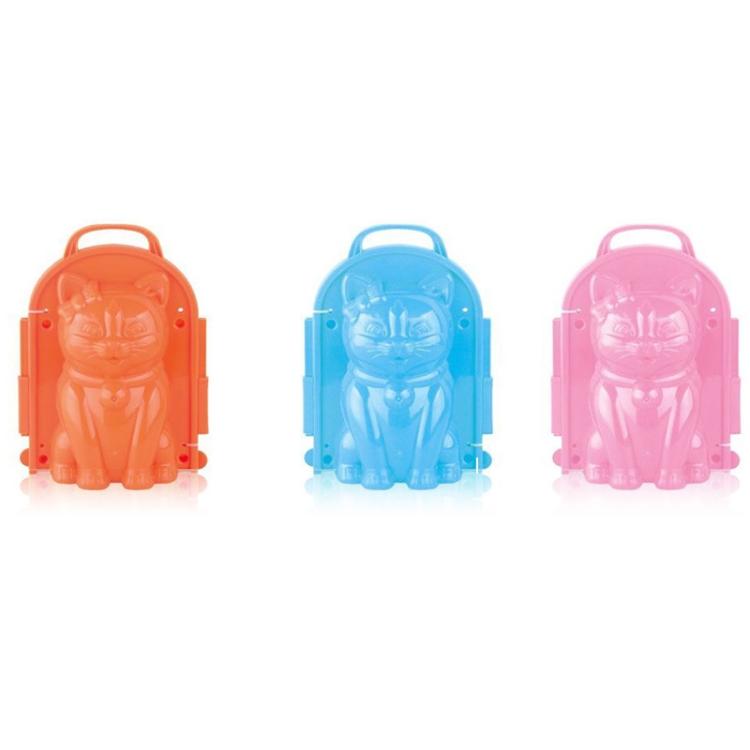 3 PCS Children Winter Outdoor Toy 3D Snow & Sand Mould Tool, การจัดส่งสีแบบสุ่ม, สไตล์:, 3 PCS Elf, 3 PCS Bear, 3 PCS Cat, 3 PCS Squirrel, 3 PCS Rabbit