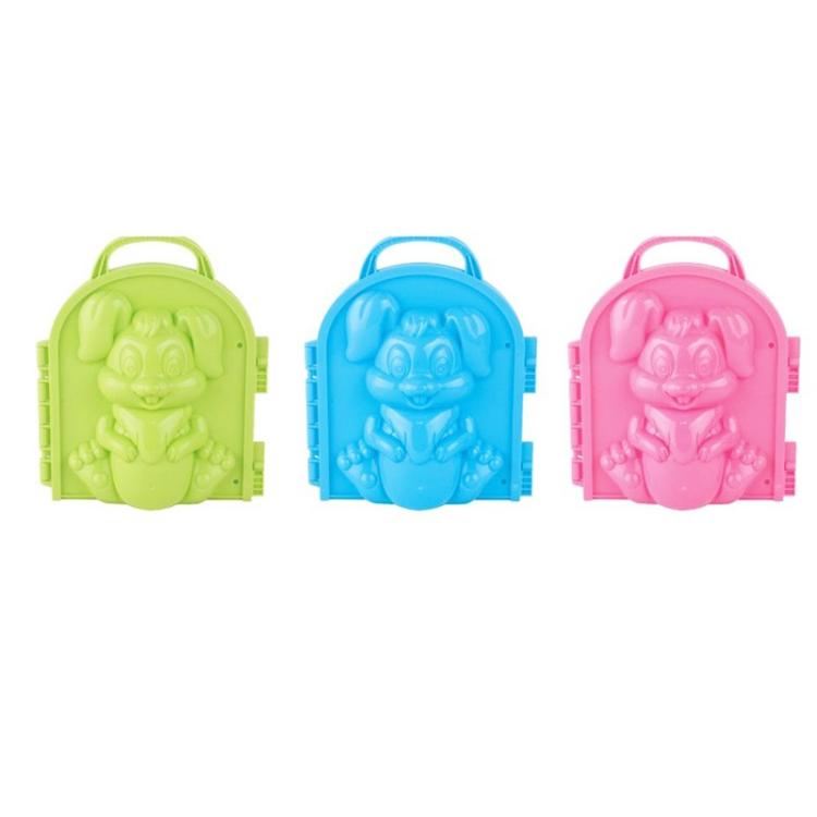 3 PCS Children Winter Outdoor Toy 3D Snow & Sand Mould Tool, การจัดส่งสีแบบสุ่ม, สไตล์:, 3 PCS Elf, 3 PCS Bear, 3 PCS Cat, 3 PCS Squirrel, 3 PCS Rabbit