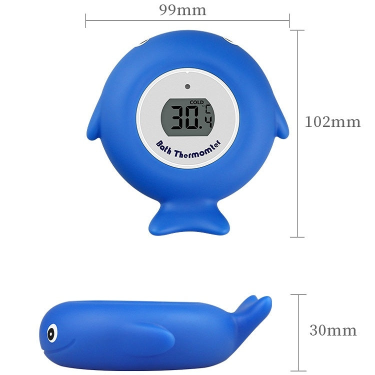 2 PCS Little Fish Baby Bath เครื่องวัดอุณหภูมิอิเล็กทรอนิกส์อ่างอาบน้ำสระว่ายน้ำเครื่องวัดอุณหภูมิน้ำ