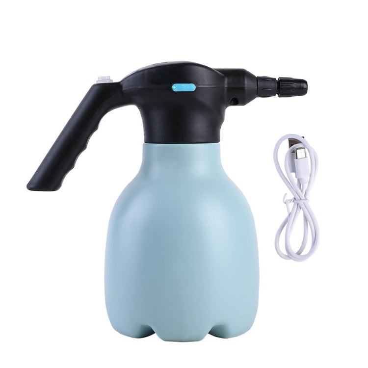 1.5L Garden Electric Watering Can อุปกรณ์รดน้ำดอกไม้ในครัวเรือนแบบใช้มือถือ, Blue, Blue + Universal Nozzle