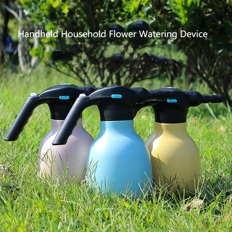 1.5L Garden Electric Watering Can อุปกรณ์รดน้ำดอกไม้ในครัวเรือนแบบใช้มือถือ, Blue, Blue + Universal Nozzle