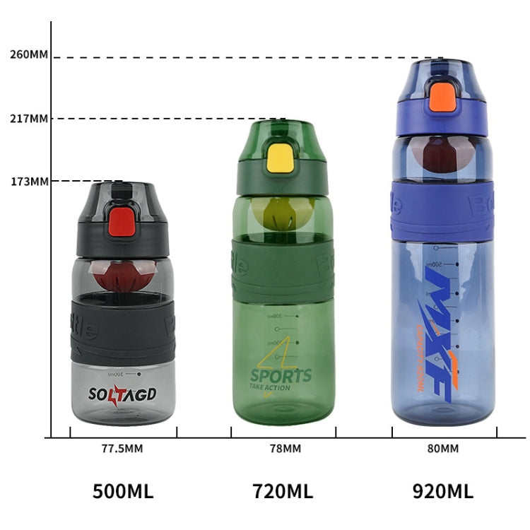 8012 กาต้มน้ำกีฬาความจุขนาดใหญ่กลางแจ้งป้องกันแรงกระแทกความจุ:, 500ml (Pearl White), 500ml (Black Gray), 500ml (Storm Orange), 500ml (Storm Green), 500ml (Storm Blue), 920ml (Pearl White), 920ml (Storm Orange), 920ml (Storm Green)
