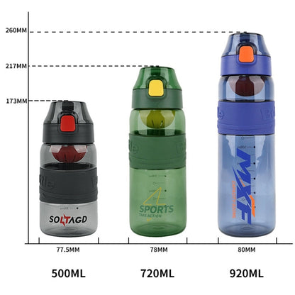 8012 กาต้มน้ำกีฬาความจุขนาดใหญ่กลางแจ้งป้องกันแรงกระแทกความจุ:, 500ml (Pearl White), 500ml (Black Gray), 500ml (Storm Orange), 500ml (Storm Green), 500ml (Storm Blue), 920ml (Pearl White), 920ml (Storm Orange), 920ml (Storm Green)