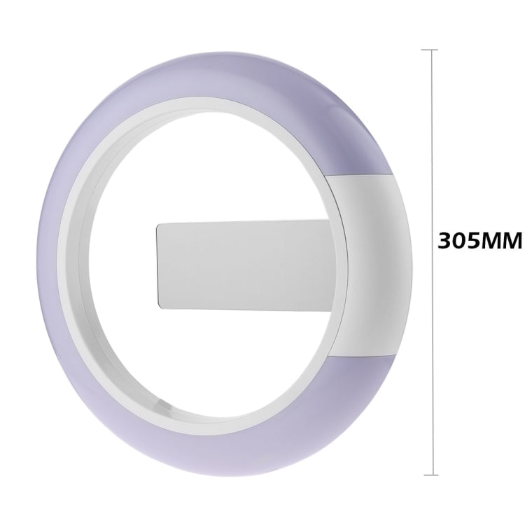 LED Mirror Hollow Wall Clock 7 สี Switch Electronic Digital แสดงผล นาฬิกาแขวนผนัง, Hollow Wall Clock