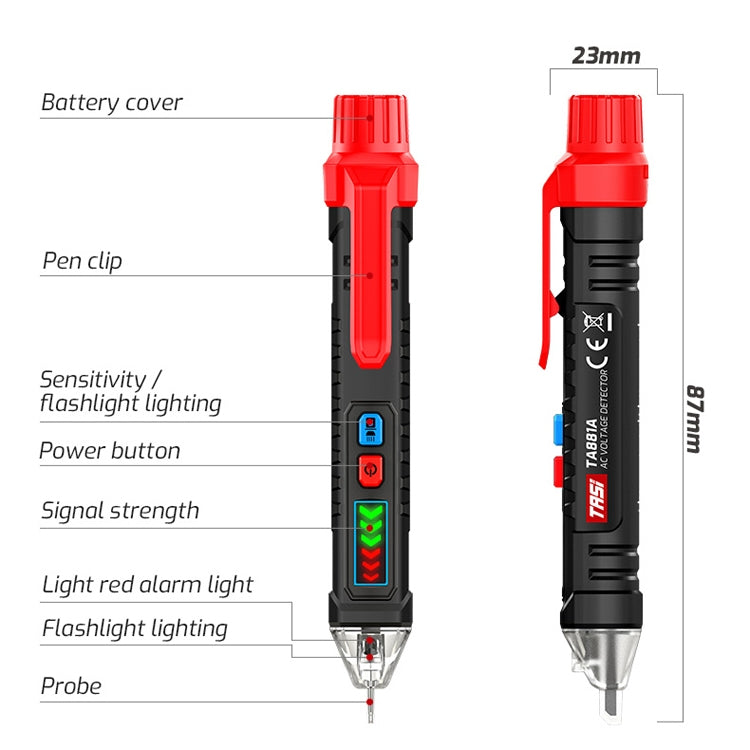 TASI Digital Display Tester เครื่องทดสอบการเหนี่ยวนำแบบไม่สัมผัส, TA881A
