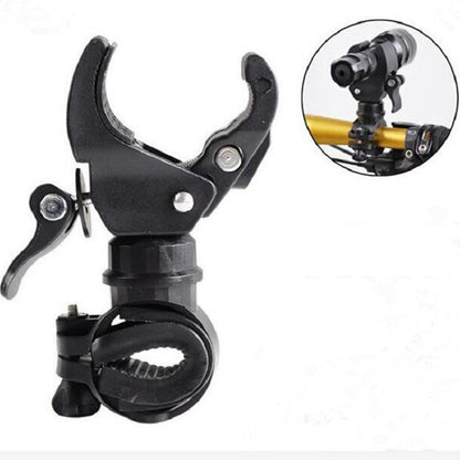 3 PCS จักรยาน 360 องศาหมุนโคมไฟผู้ถือโคมไฟคลิป, 3 PCS Bicycle Lamp Clip