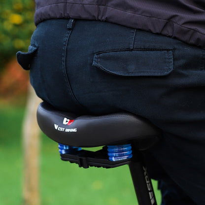 WEST BIKING จักรยาน Big Butt Shock Absorption Soft Saddle, YP0801125, YP0801126