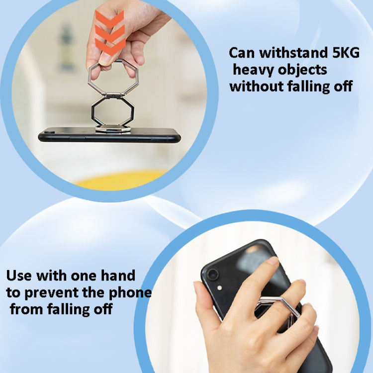2 PCS Metal Sticky Mobile Phone Ring Holder แท่นวางตั้งโต๊ะ