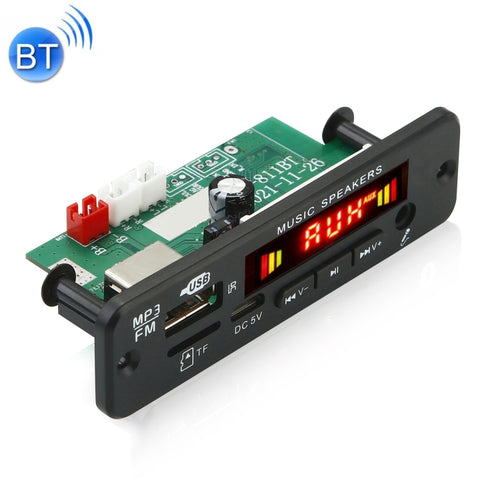 811BT 12V 2 x 20W เครื่องขยายเสียง Bluetooth MP3 บอร์ดถอดรหัส