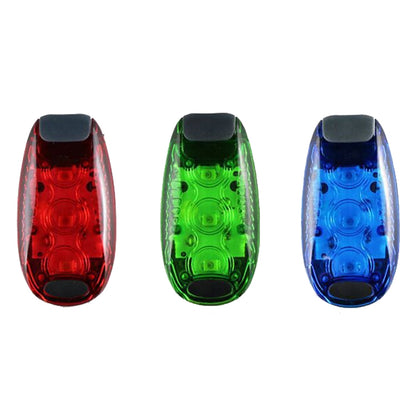 3 ชิ้นขี่จักรยานกลางแจ้งกลางคืนวิ่งไฟท้ายจักรยานแสงอุ่น, 3 LED Red, 3 LED Blue, 3 LED Green, 5 LED Red, 5 LED Blue, 5 LED Green