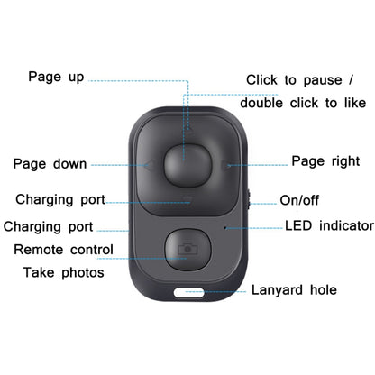 CDY001 มัลติฟังก์ชั่น USB รีโมตคอนโทรล Bluetooth Selfie รีโมตคอนโทรล, CDY001