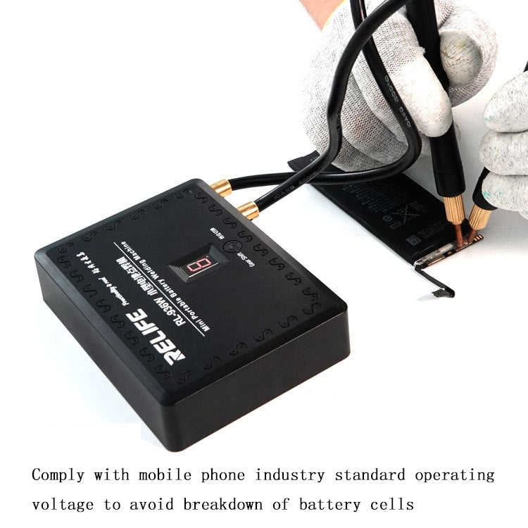 RL-936W เครื่องเชื่อมจุดไฟแบตเตอรี่ซ่อมโทรศัพท์มือถือ, Spot Welding Pen, Spot Welding Pen + Fixed Plate