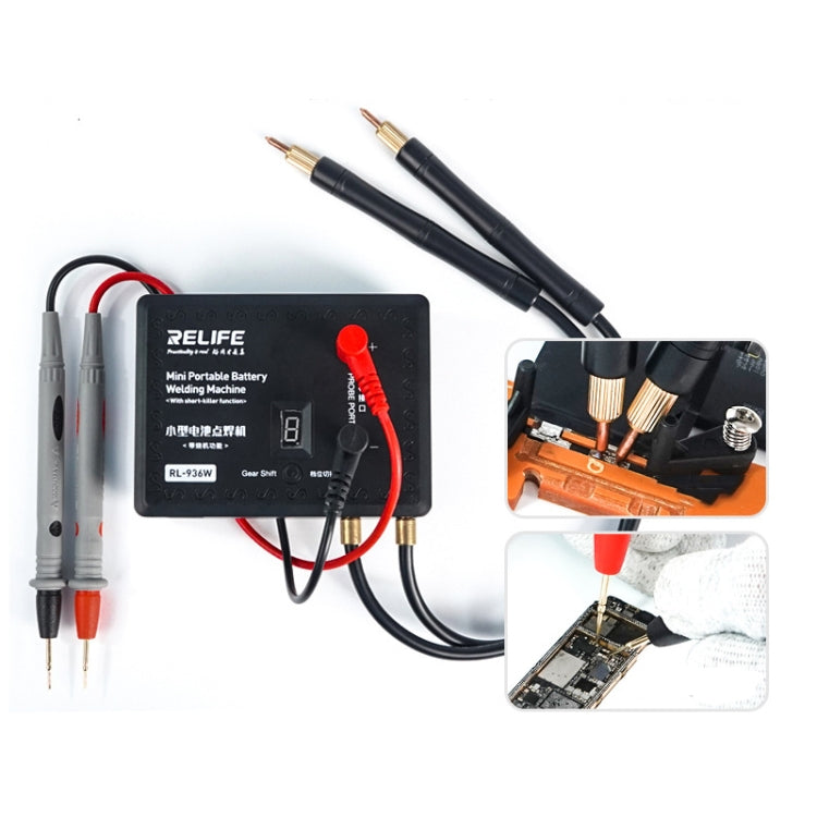 RL-936W เครื่องเชื่อมจุดไฟแบตเตอรี่ซ่อมโทรศัพท์มือถือ, Spot Welding Pen, Spot Welding Pen + Fixed Plate