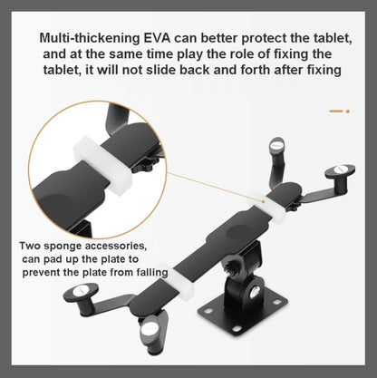 GMS-02 ตัวยึดแท็บเล็ตพีซีแบบติดผนังป้องกันการโจรกรรม, Tablet PC Bracket