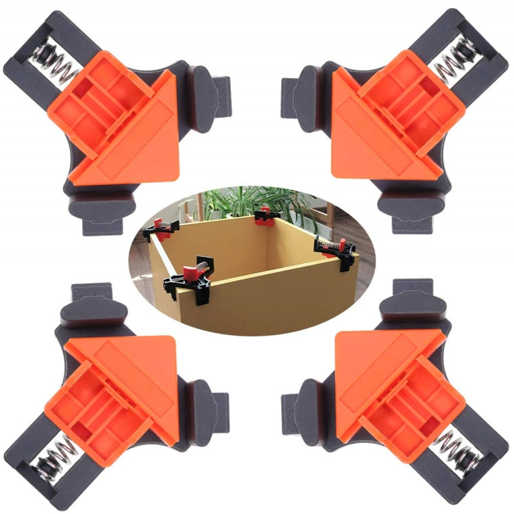 4 ชิ้น/เซ็ต 90 องศางานไม้มุมขวาคลิป, Right Angle Clip