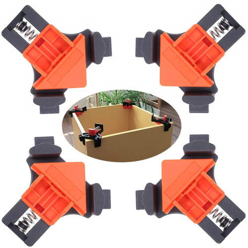 4 ชิ้น/เซ็ต 90 องศางานไม้มุมขวาคลิป, Right Angle Clip