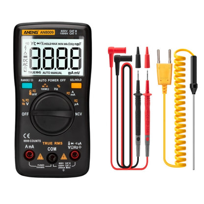 ANENG AN8009 NVC มัลติมิเตอร์แบบดิจิตอล, Standard, Standard with Cable