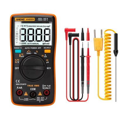 ANENG AN8009 NVC มัลติมิเตอร์แบบดิจิตอล, Standard, Standard with Cable