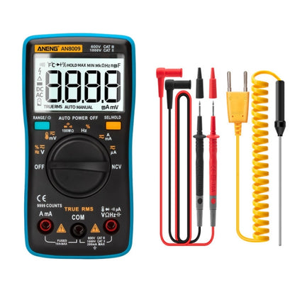 ANENG AN8009 NVC มัลติมิเตอร์แบบดิจิตอล, Standard, Standard with Cable