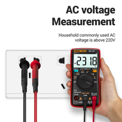 ANENG AN8009 NVC มัลติมิเตอร์แบบดิจิตอล, Standard, Standard with Cable