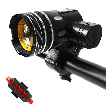 7602 LED USB ชาร์จกล้องส่องทางไกลซูมจักรยานไฟหน้า ข้อมูลจำเพาะ:, Headlight, Headlight + 928 Taillight, Headlight + 056 Taillight, Headlight + Gem Lamp, Headlight +11034 Taillight, Headlight + 918 Taillight, 2 Headlight + 056 Taillight