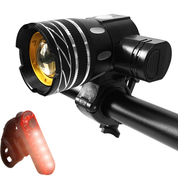 7602 LED USB ชาร์จกล้องส่องทางไกลซูมจักรยานไฟหน้า ข้อมูลจำเพาะ:, Headlight, Headlight + 928 Taillight, Headlight + 056 Taillight, Headlight + Gem Lamp, Headlight +11034 Taillight, Headlight + 918 Taillight, 2 Headlight + 056 Taillight