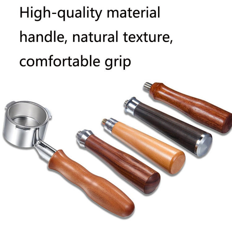 เครื่องชงกาแฟโลหะผสมสังกะสี DL-1 ที่จับก้นลึกสำหรับ Dongling สไตล์:, Plastic, Black Rosewood, Red Gem, Black Rosewood Buckle, Red Gem Curved, Red Rosewood Straight, Red Gem Without Buckle, Bamboo Without Buckle
