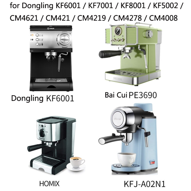 เครื่องชงกาแฟโลหะผสมสังกะสี DL-1 ที่จับก้นลึกสำหรับ Dongling สไตล์:, Plastic, Black Rosewood, Red Gem, Black Rosewood Buckle, Red Gem Curved, Red Rosewood Straight, Red Gem Without Buckle, Bamboo Without Buckle